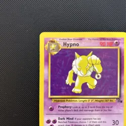 Hypno 23/62 Rare Non Holo Fossil English Edition Pokemon TCG - Image 2