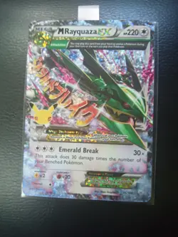 Pokemon TCG Mega Rayquaza EX Celebrations Classic Collection NM Condition - Image 1