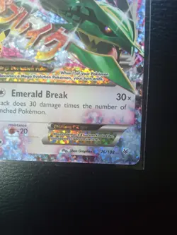 Pokemon TCG Mega Rayquaza EX Celebrations Classic Collection NM Condition - Image 3