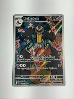 Cofagrigus 123/086 Sv: White Flare Holo English Pokemon Illustration Rare - Image 1