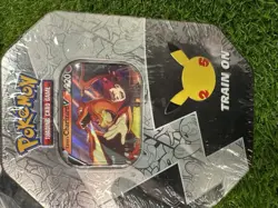 Pokemon TCG Celebrations 25th Anniversary Tin Factory Sealed Lance’s Charizard V - Image 1