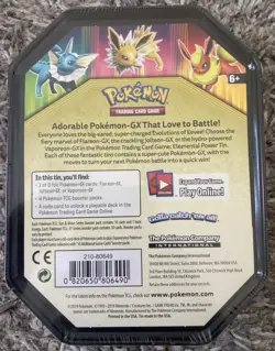 Pokemon TCG Flareon GX Elemental Power Tin NEW/SEALED - Image 3