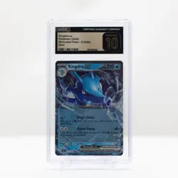 Pokemon Kingdra ex Holo #12 Shrouded Fable 2024 - CGC 10 PRISTINE - Image 2