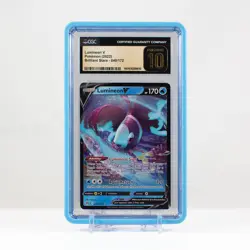 Pokemon Lumineon V #040 Brilliant Stars CGC 10 PRISTINE - Image 1
