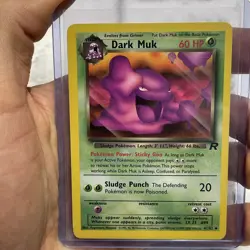 Pokemon TCG - Dark Muk 41/82 Team Rocket Regular Unlimited NM Uncommon Vintage - Image 1