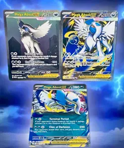 Pokemon Mega Absol Ex #180 SIR Bundle/Mega Evolution:lot Of 3(Read Description) - Image 1