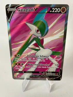 Pokemon Galagladi V Full Art | Deutsch 181/196 Verlorener Ursprung | Near Mint - Image 1