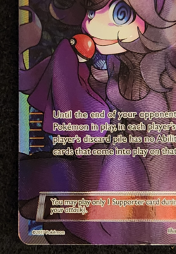 2017 Pokemon XY Premium Trainer Collection Hex Maniac 075A/098 Alt Art EX-NM - Image 5