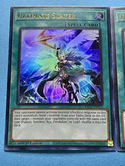 3x Ultimate Slayer | RA02-EN070 | Ultra Rares | MP/MD | 1st Editions | Yu-Gi-Oh! - Image 3