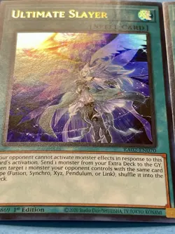 3x Ultimate Slayer | RA02-EN070 | Ultra Rares | MP/MD | 1st Editions | Yu-Gi-Oh! - Image 4