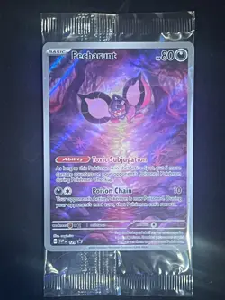Sealed Pecharunt 129 Sv: Scarlet & Violet Promo Cards Holo - Image 1