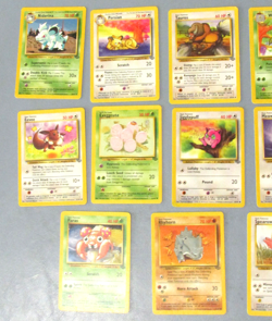 POKEMON JUNGLE SET 1999 /64 16 DIFFERENT CARDS, COMPLETE YOUR SET LOT - Image 2