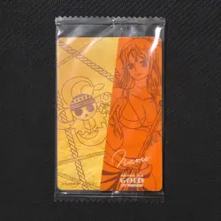 S0959 Nami One piece Film Gold glico Wafer Card & Sticker Sealed Super Rare - Image 1
