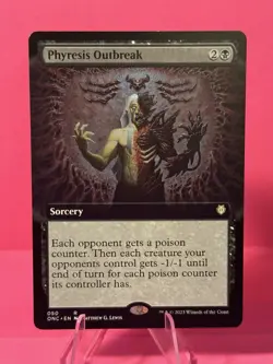 Phyresis Outbreak (Extended Art) Commander: Phyrexia: All Will Be One Regular - Image 1