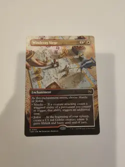 MTG Windcrag Siege #0392 Borderless Rare Tarkir: Dragonstorm (TDM) - Image 1