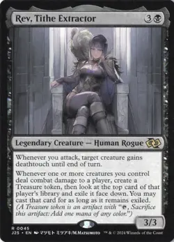 Rev, Tithe Extractor (Anime) R Foundations Jumpstart 45 NM - Image 1