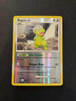 LP Bagon Shiny Rare Reverse Holo SH10 Arceus Pokemon - Image 1