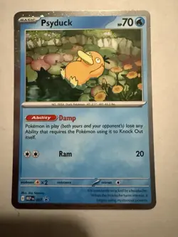 Pokemon Psyduck MEP 007 Mega Evolution Blister Promo - Image 1