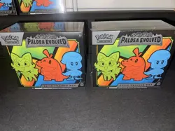 Lot of 2 PALDEA EVOLVED Elite Trainer Box ETB Scarlet & Violet Pokemon Sealed - Image 1