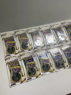 LOT OF 13: Pokemon Astral Radiance, Lost Origin, Stellar Crown TCG Booster MIX - Image 2