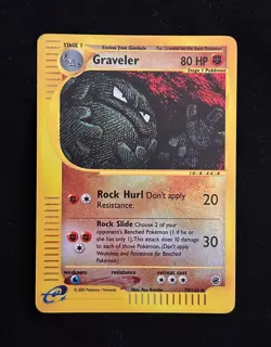 Pokemon TCG - Graveler Expedition 79/165 - Reverse Holo - Near Mint - Image 1