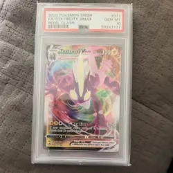 PSA 10 2020 Pokemon SWSH Rebel Clash FA Toxtricity Vmax #071/192 Gem Mint - Image 1