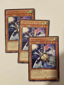 3 x Mecha Phantom Beast O-Lion (PLAYSET) RARE Mixed Eds VLP PRIO-EN026 - Image 1