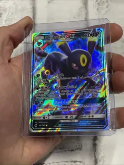 Pokemon 2017 UMBREON GX 80/149 SUN & MOON Pokemon RARE HOLO NM Nintendo TCG Card - Image 2