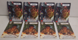 Star Wars Destiny Force Speed Promo Card x4 and Tinker Galactic Basic x4 FFG - Image 1