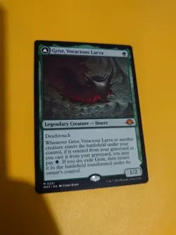 Grist, Voracious Larva. Mythic. Insect MH3 MTG Card. - Image 3
