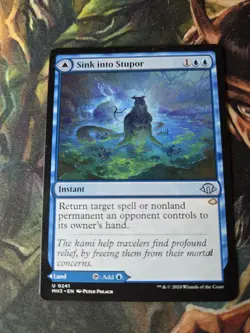 Sink into Stupor / Soporific Springs #241 MTG Modern Horizons 3 (MH3) Regular - Image 2