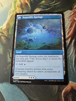 Sink into Stupor / Soporific Springs #241 MTG Modern Horizons 3 (MH3) Regular - Image 3