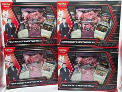 2x Pokemon TCG Team Rockets MEWTWO Ex Box Destined Rivals NEW SEALED Lot Of 2 - Image 1