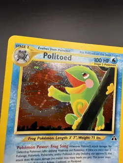 Pokemon TCG Politoed Neo Discovery Holo Card 8/75 - Image 4
