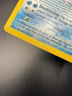 Pokemon TCG Politoed Neo Discovery Holo Card 8/75 - Image 5