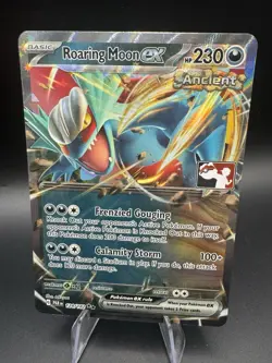 Roaring Moon EX 124/182 Prize Pack Series 5 Stamped Pokemon TCG Pack Fresh - NM - Image 1