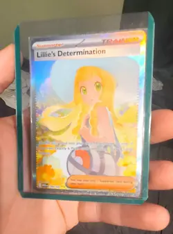 Pokemon Lillie's Determination SIR 184/132 Mega Evolution ENGLISH - Image 3