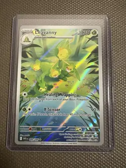 Pokemon TCG Illustration Rare Leavanny #89/86 Scarlet And Violet White Flare NM - Image 1