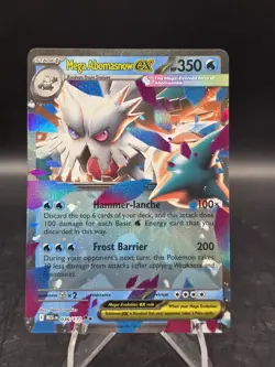 Pokemon TCG Mega Abomasnow ex 036/132 Mega Evolution Double Rare Holo NM - Image 1