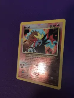 Pokemon TCG Entei Wizards Black Star Promos 34 Holo Black Star Promo - Image 2