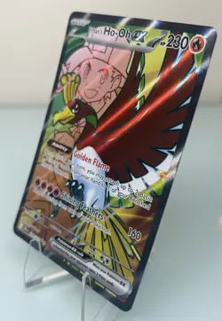 Pokemon TCG Ethan's Ho-Oh EX 209/182 Full Art, Destined Rivals - Image 3