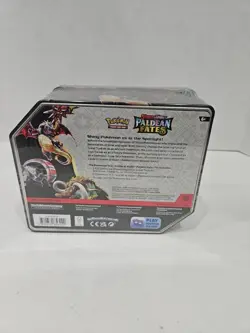 Pokemon Scarlet and Violet 4.5 Great Tusk ex Paldean Fates Tin - Brand New - Image 2