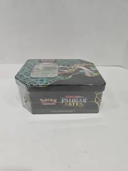 Pokemon Scarlet and Violet 4.5 Great Tusk ex Paldean Fates Tin - Brand New - Image 5