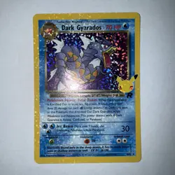 Pokemon TCG ~ Dark Gyarados Holo Rare [Celebrations: Classic Collection 8/82] NM - Image 1