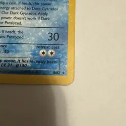 Pokemon TCG ~ Dark Gyarados Holo Rare [Celebrations: Classic Collection 8/82] NM - Image 5