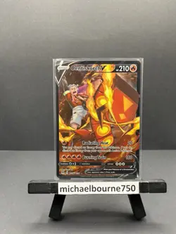 Pokemon TCG Centiskorch V Lost Origin Trainer Gallery TG14/TG30 Holo Ultra Rare - Image 1