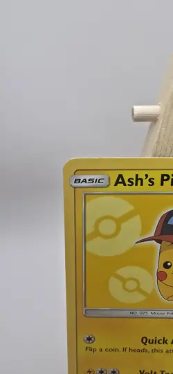 Pokemon TCG - Ash's Pikachu SM111 - Sun & Moon Black Star Promo - Image 2