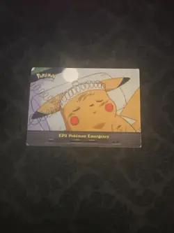 EP2 Pokemon Emergency - TV Animation Edition - Pokemon Topps Card - Image 1