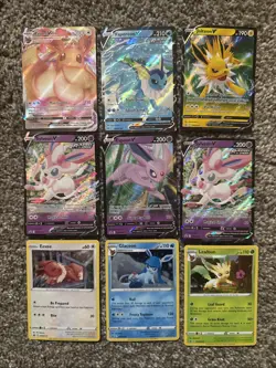 Pokemon Eevee Evolution Lot Of Promo Cards - Image 1