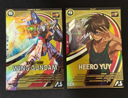 Gundam ARSENAL BASE Card Wing Gundam Heero Yuy BANDAI JAPAN AB03-034 AB03-089(U) - Image 1